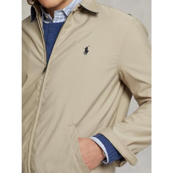 Polo Ralph Lauren Bi-Swing Water-Repellent Windbreaker Jacket, Khaki Uniform XXL - Picture 3 of 12